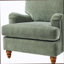 Candor Fabric Arm Chair In Sage-2057564422