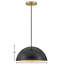 Luminaire suspendu conique à 1 lumière Carsley-69559450
