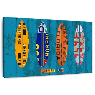 Senne Surf Licence Plates