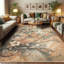 Machine Printed 114cm X 69cm Area Rug