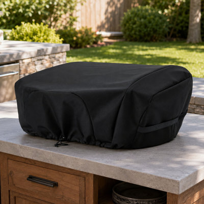 22 Inch Blackstone Griddle Cover, Waterproof BBQ Grill Cover with UV Protection and Windproof Straps for Outdoor Grills