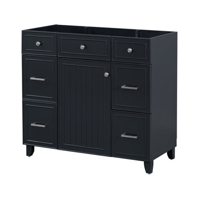 [Cabinet seulement] Meuble-lavabo (lavabo non inclus)