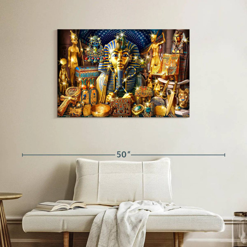 Keiri Treasures Of Egypt, 26" H x 39" W