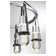 Kentlee 6 - Light Dimmable LED Wagon Wheel Chandelier