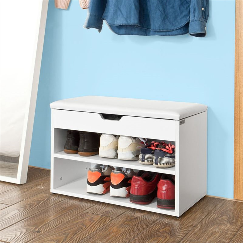 6 Pair Shoe Storage Bench