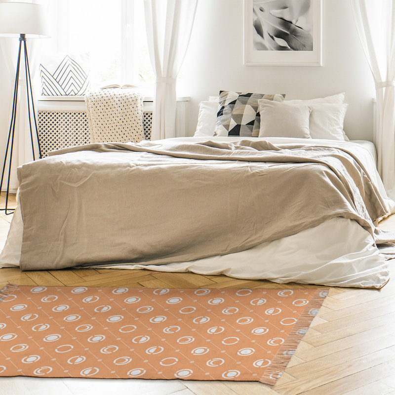 Tapis de la lune classique phases orange, Oui