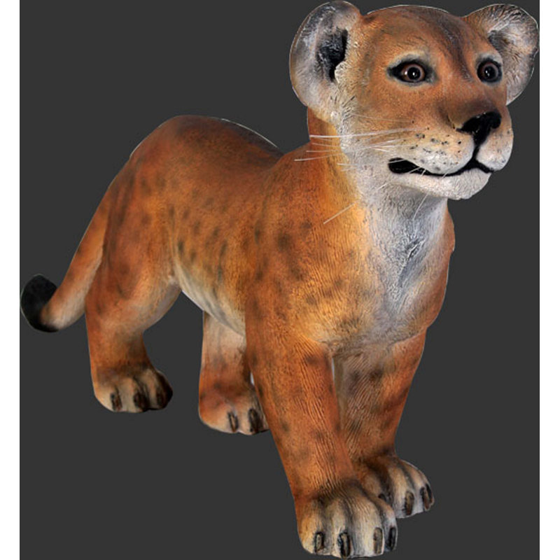 Framlingham Lion Polyresin Garden Statue