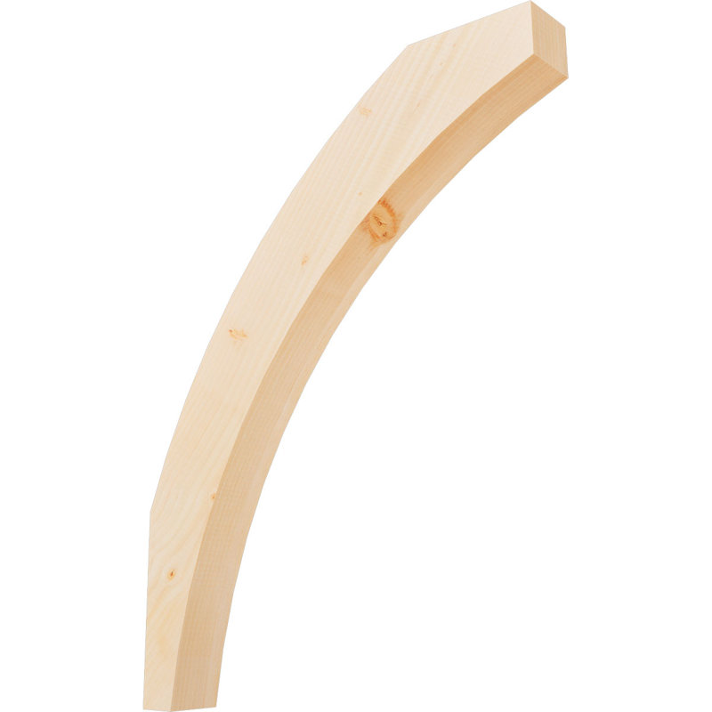 Genouillère Thorton, Sapin Douglas de 3 1/2 po (lisse), 26 po X H 34 po H