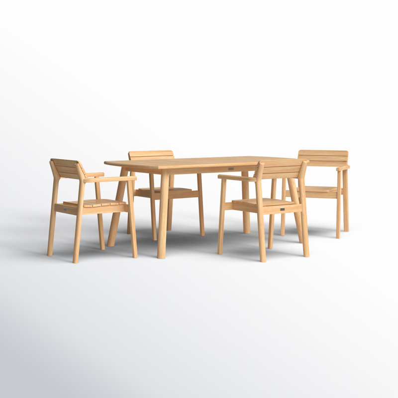 Hadlyn Outdoor - Piece Dining Set