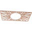 Médaillon de plafond en bois Hoover-63412193-63412210