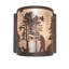 1 - Light Flush Mounted Sconce