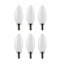 Ampoule DEL B11 à intensité variable, blanc chaud E12 / base candélabre