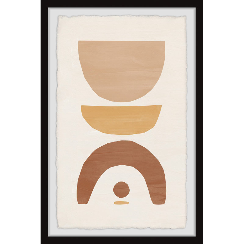 Trapped Dimension - Single Picture Frame Painting, 91cm H x 61cm W x 3.81cm D