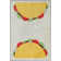 Tapis jaune Kehr Double Taco Novelty