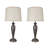 Ensemble de lampe de table 27" Trombly