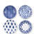 VIETRI Santorini Ceramic Condiment Server