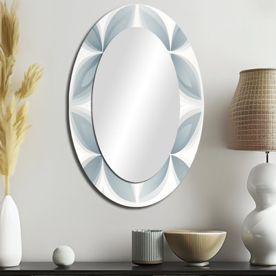 Miroir mural doux - blanc