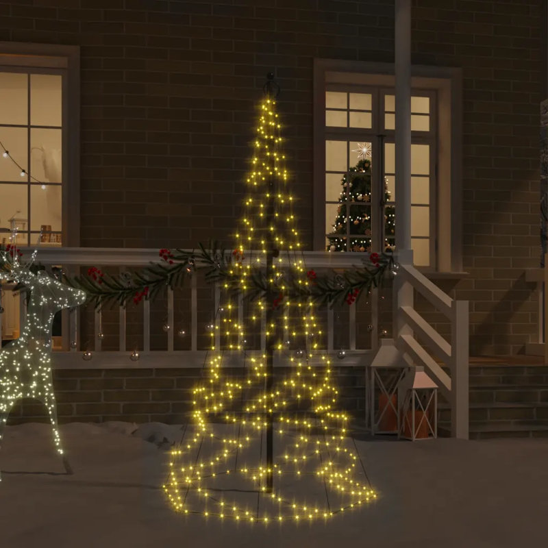Christmas Tree Lighted Display
