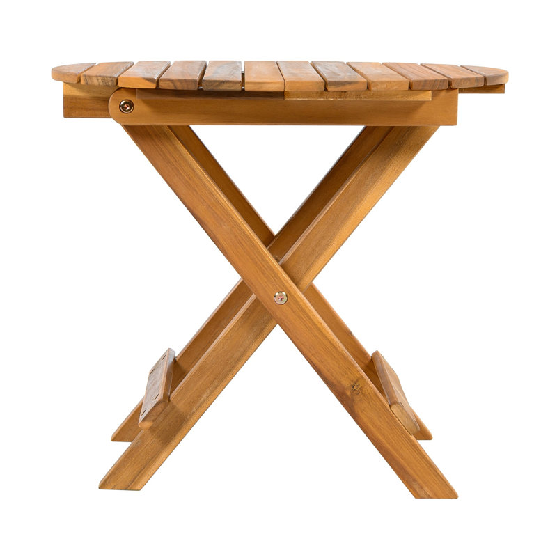Table basse de patio pliable