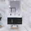Ensemble de meuble-lavabo simple mural 35,5 po Glasgow-1997558822