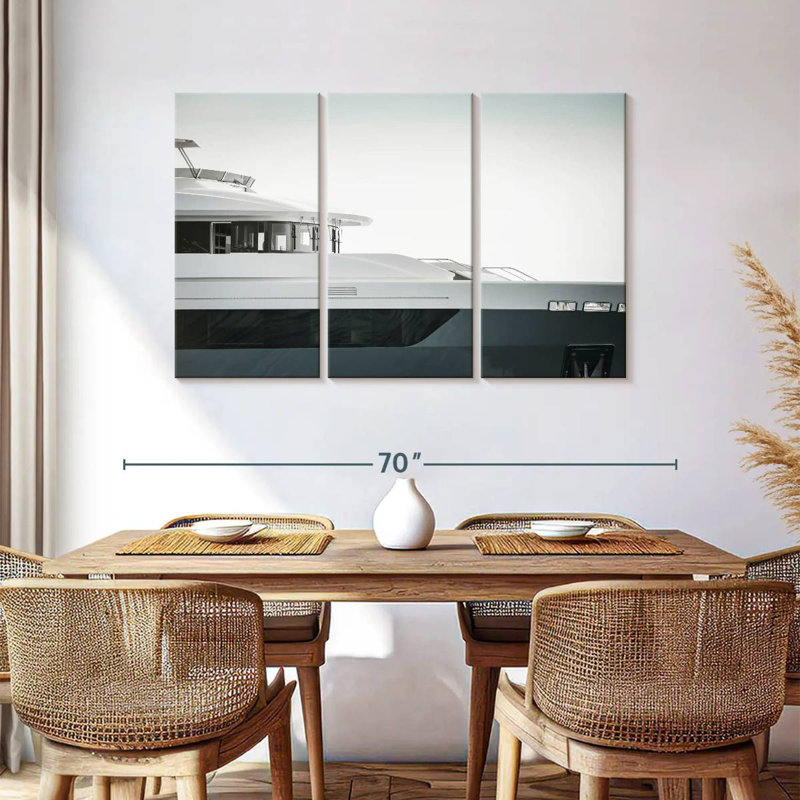 Mehar Superyacht, 36" H x 57" W