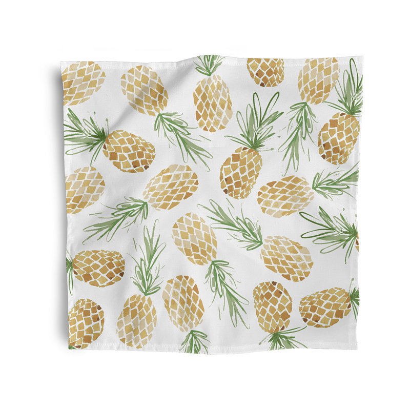 Murcia Polyester Floral Square Napkin