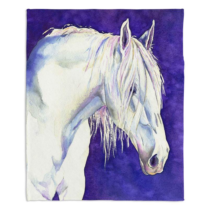 Couverture sherpa doux , 68 po x 80 po