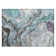 Machine Washable Indoor/Outdoor Xhevrie Teal Rug