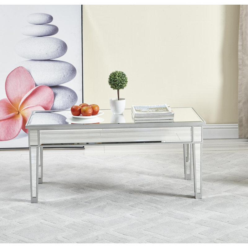 Vidor Glass Top Single Coffee Table