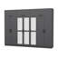 Elina 7 Door Manufactured Wood Wardrobe-99234281-99234282
