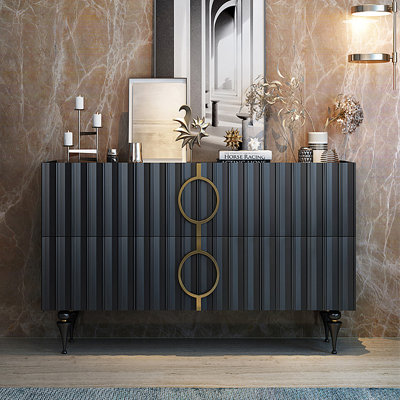 Modern Luxury-Style Drawer Storage Cabinet
