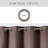 Panama 100% Cotton Room Darkening Curtain Single Panel-15866600