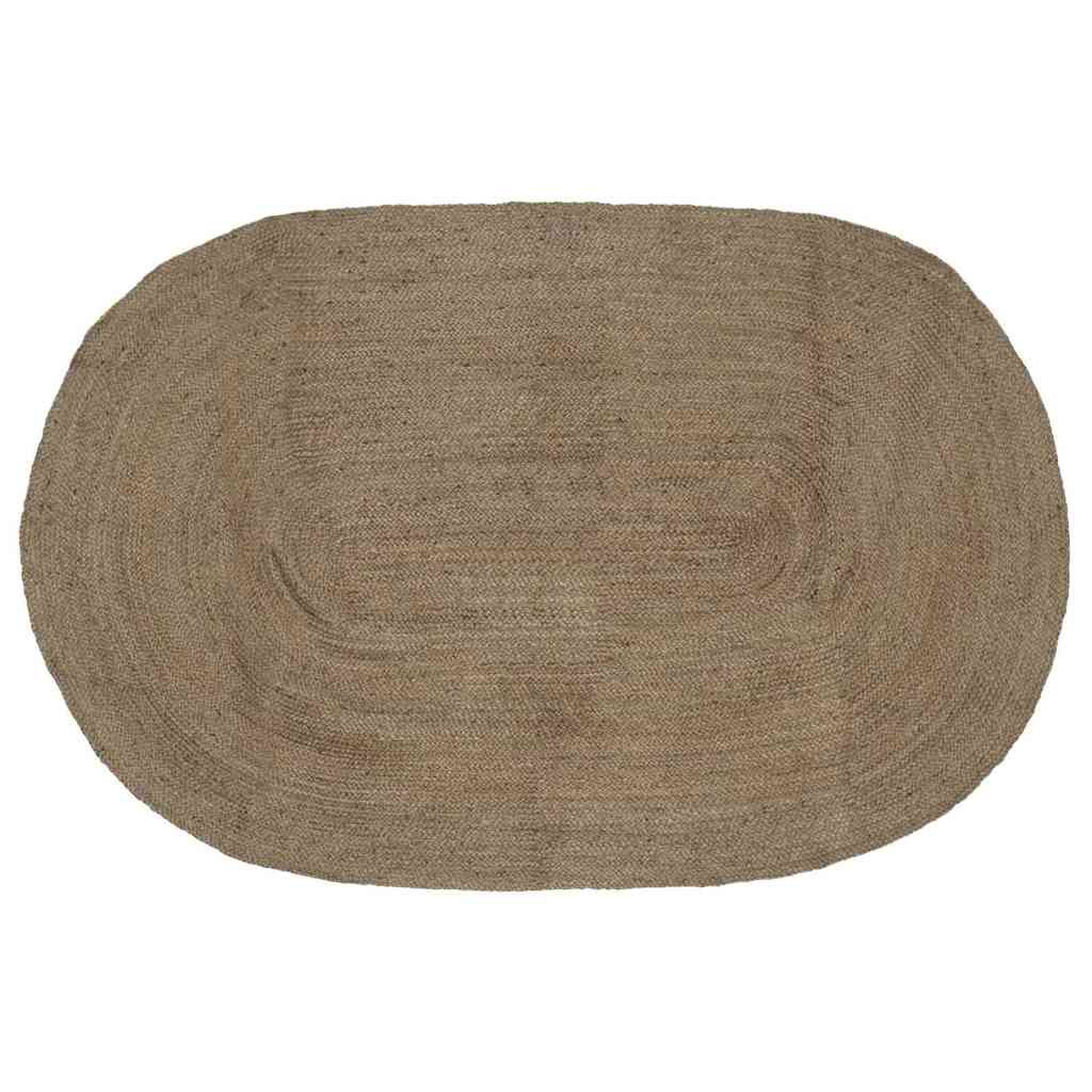 17 Stories Rug Natural And Black 300 X 300 Cm Jute | Wayfair.co.uk
