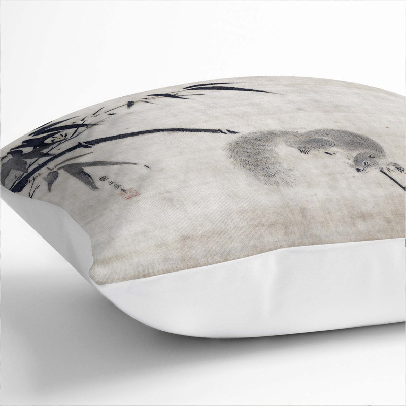 Square Throw Cushion, White, 55cm H x 55cm W x 20cm D