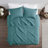 3 Piece Quilt Set Teal King/Cal King