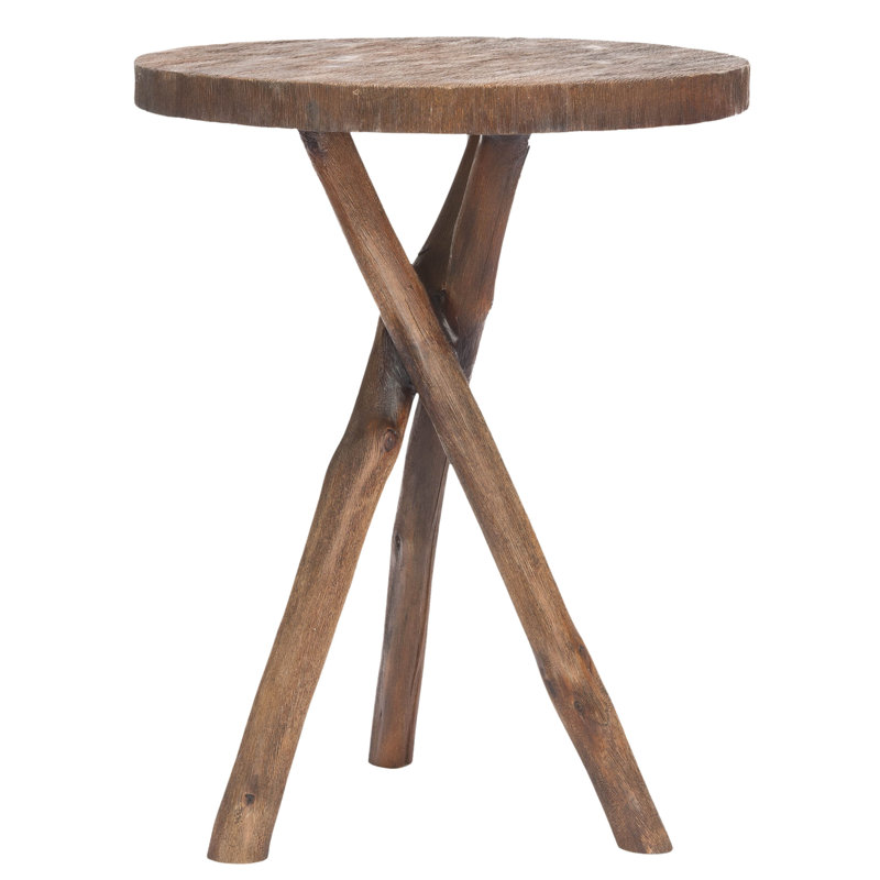 Table de bout Diodato, Brun clair