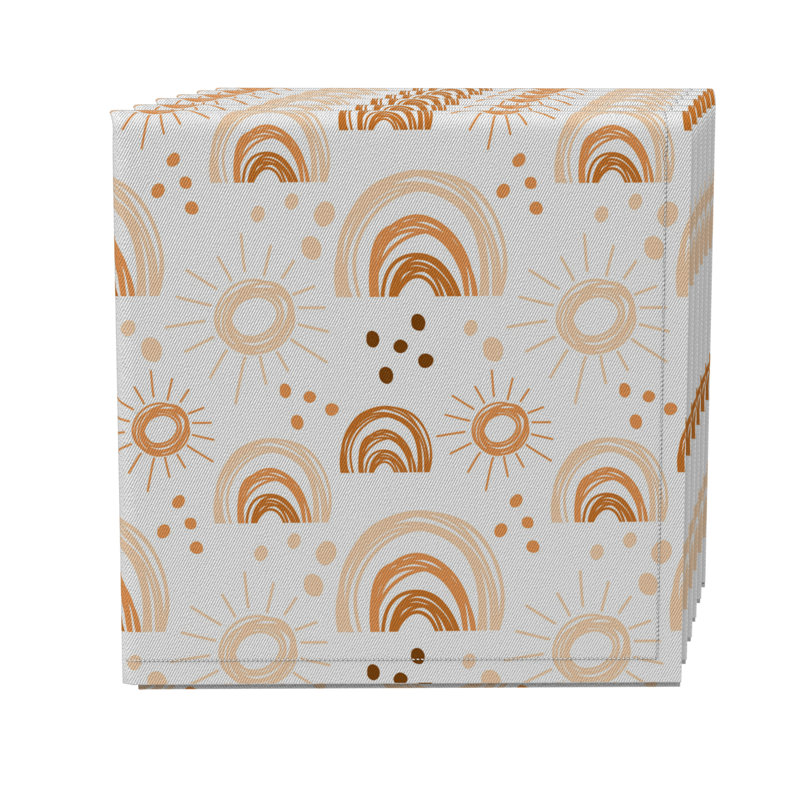 Cotton Twill No Pattern Square Napkin