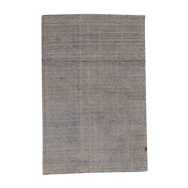 Tapis gris de haute qualité noué à la main