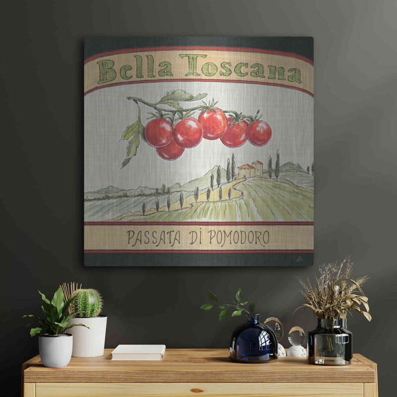 «Tuscan Flavour V» par Daphne Brissonnet, H 24 po x l 24 po