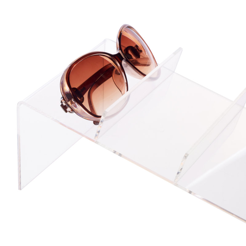 Acrylic Slanted Eyewears Stand Holder Organizer