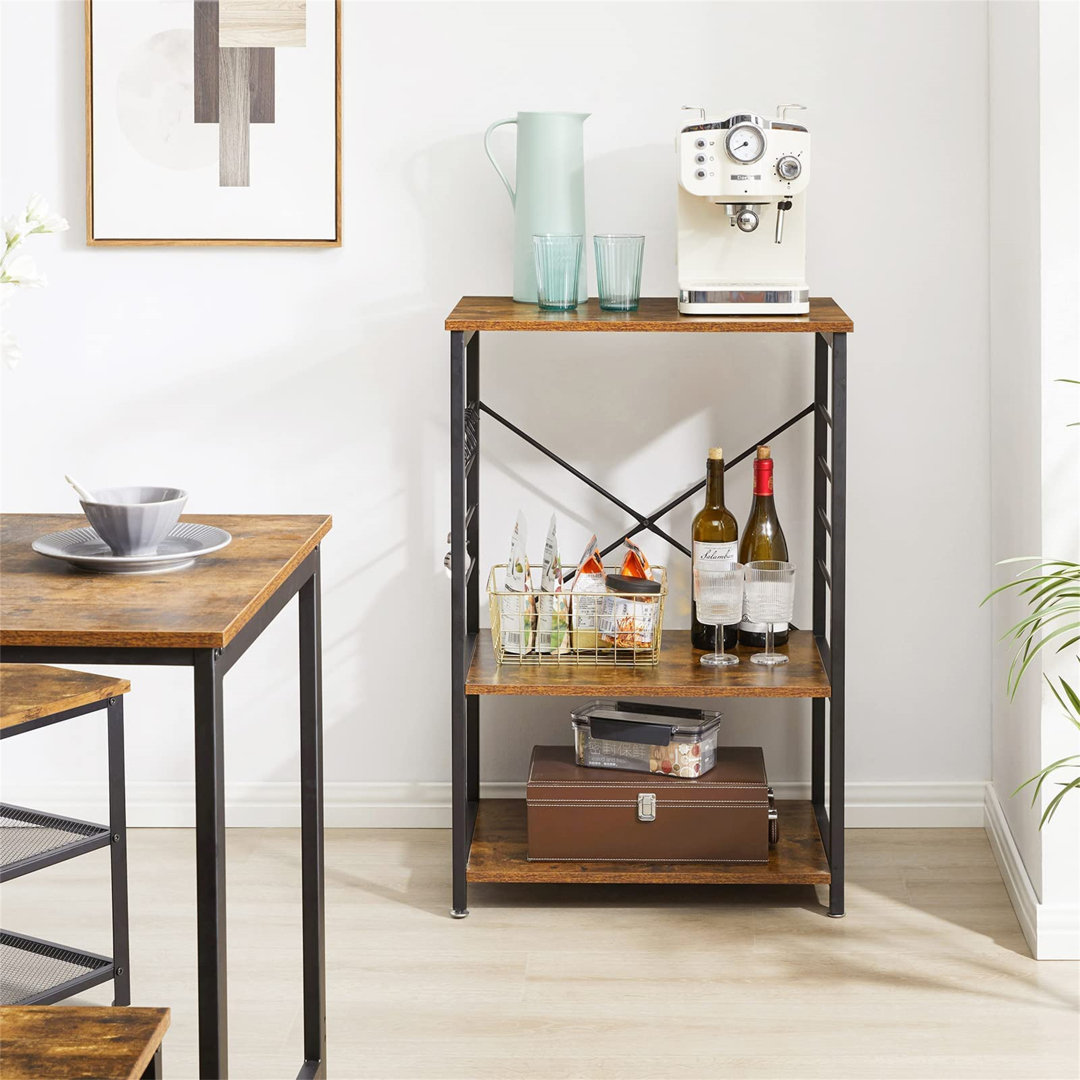 Adelise Metal Standard Baker's Rack with Microwave Compatibility