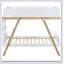 Lit superposé simple au dessus d'un lit simple Hicks-918527048
