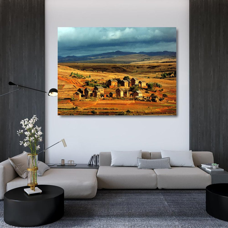 Madagascar, 36" H x 48" W