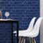 14cm W x 28cm L Aluminum Peel and Stick Subway Tile-1424793438