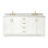 ARIEL TAYLOR 73 IN DOUBLE RECTANGLE SINK VANITY 2