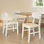 Ensemble de 2 chaises de cuisine Farmhouse