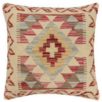 Housse et insert de coussin carré 100% laine