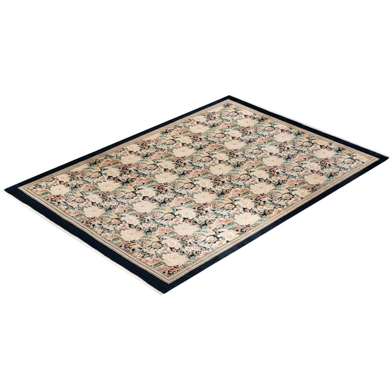 Classic One-of-a-Kind 9' 0" X 12' 7" Hand Knotted Area Rug