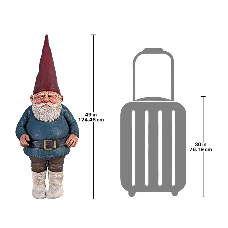 Statue de père gnome patriarche père Friedemann