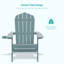 Chaise Adirondack pliable Luna-1491492597